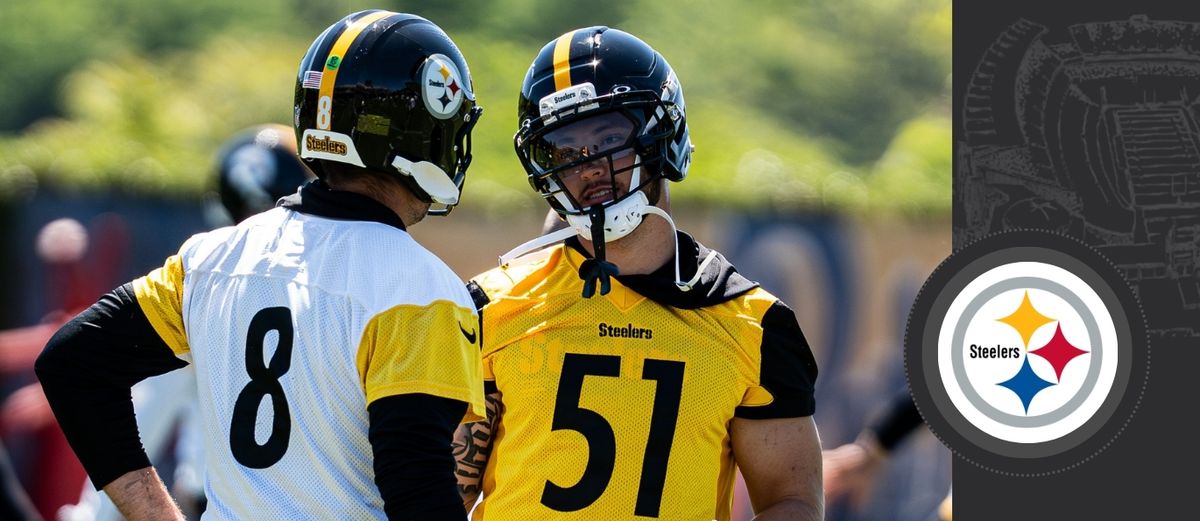 First depth chart of regular season taken on the South Side (Steelers)